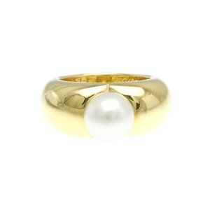 CARTIER 18k Yellow Gold Pearl Ring
